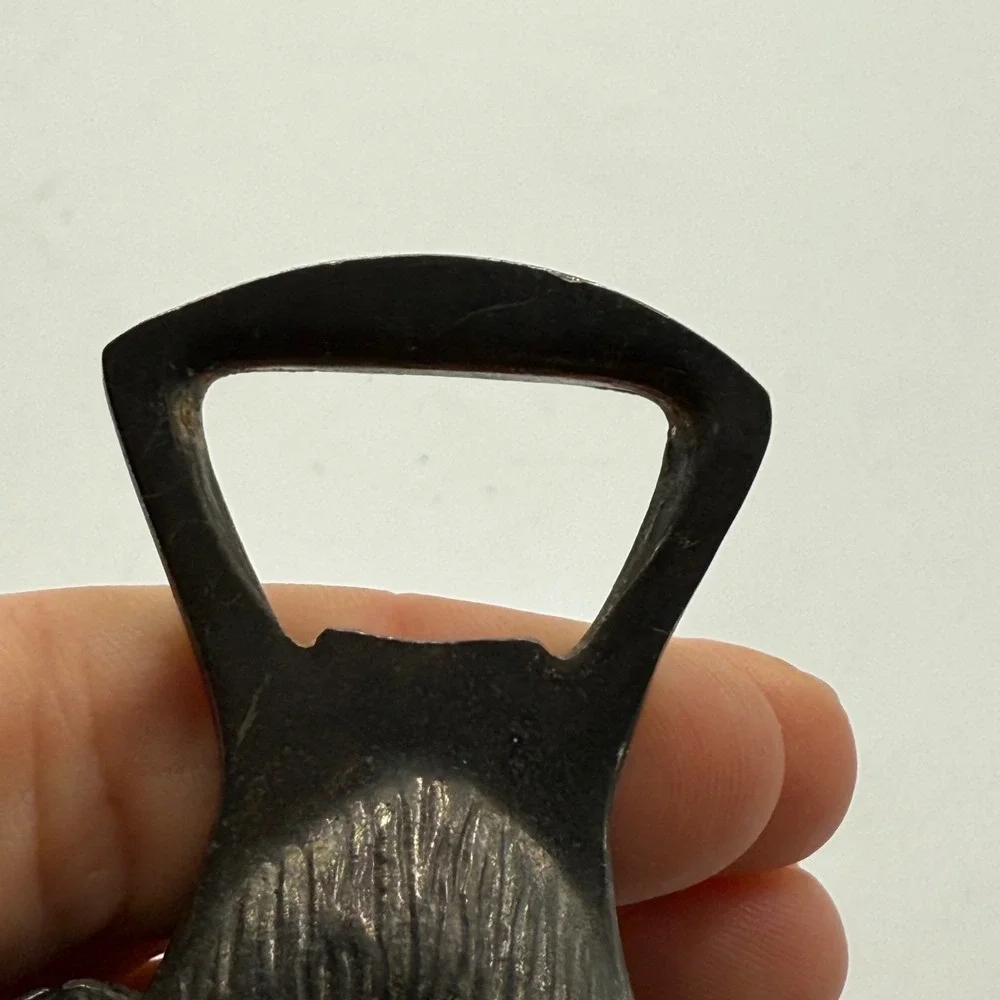 Vintage Bird Bottle Opener‎ Cast Metal Rustic Farmhouse Barware Figural